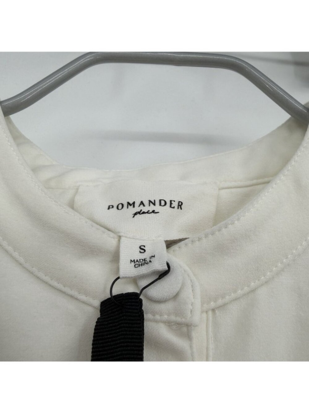 Pomander Place by Tuckernuck White Carly Dress size S Small Relaxed Mini Shift * - Picture 3 of 7